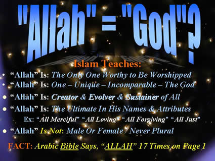 What do Muslim's Say?